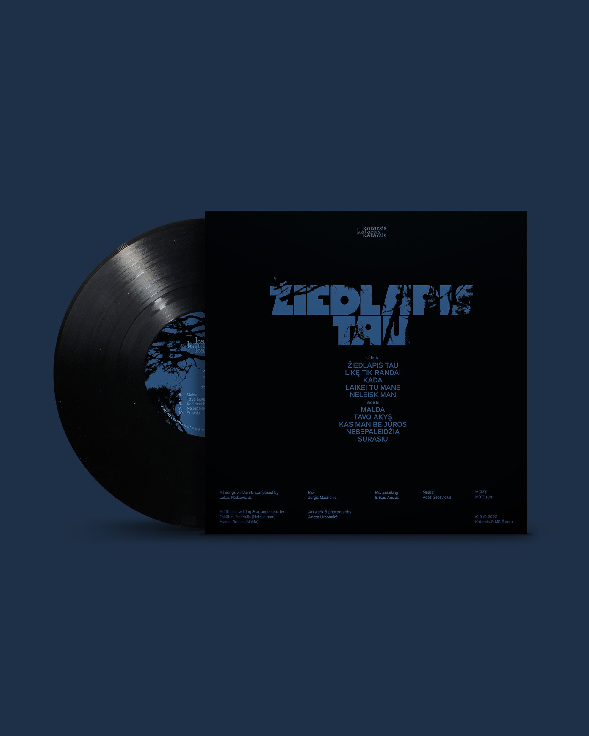 "Žiedlapis tau" vinyl
